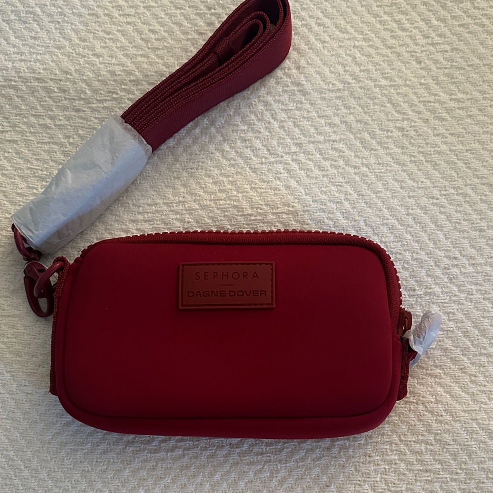 Dagne Dover for Sephora Burgundy Crossbody Bag